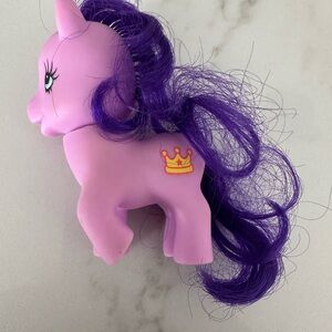 My Little Pony G3 Pink Pony with Crown Cutie Mark • Mini Figure